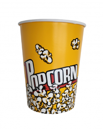 Puodeliai spragėsiams "Popcorn" (6 vnt.)